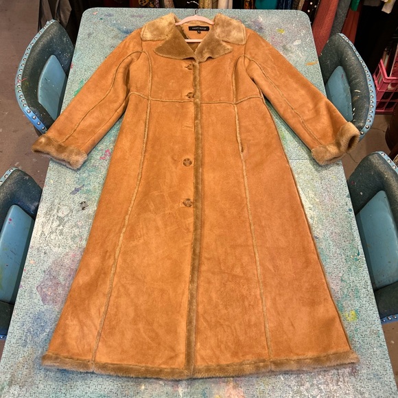 Anne Klein Jackets & Blazers - SOFT Suede &Fur Coat